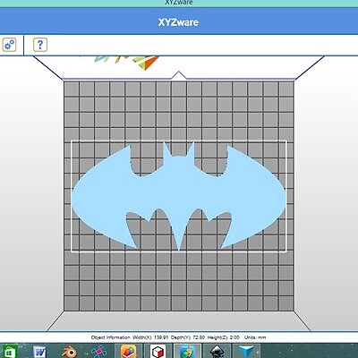 Bat Man 3d Silhouettes
