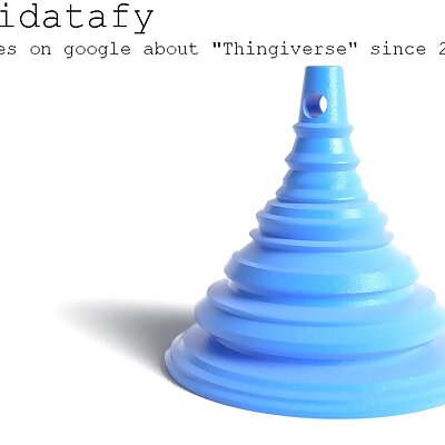 Solidatafy – searches on google about Thingiverse since 2009