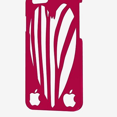 Iphone 6 Apple Zebra Heart