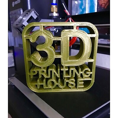 3D Printing House Logo