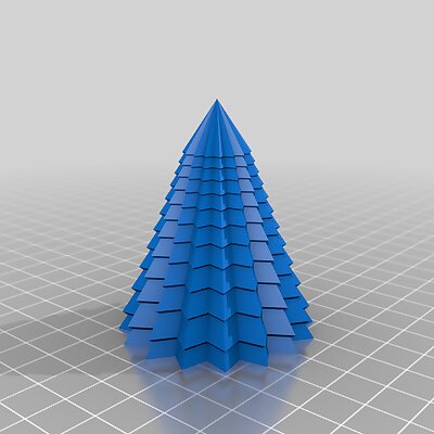 Spiky minimalist vase mode Christmas tree 2