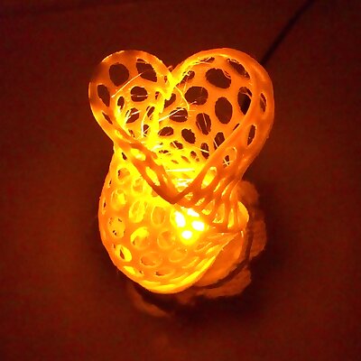 Table Deco Lamp Heart