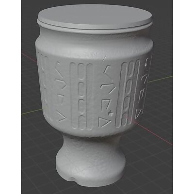 Morrowind Limeware Cup Vase