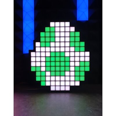 Yoshi Egg Pixel Lamp