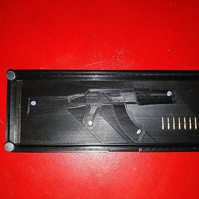 Case For AK47 with fake bullets