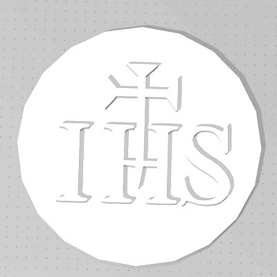 Monogram of Jesus  IHS