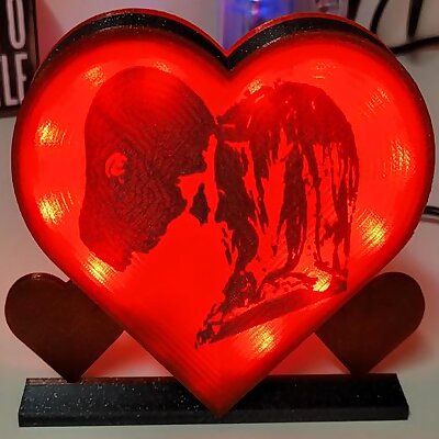 Heart Box With lights