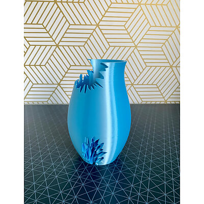 Broken vase