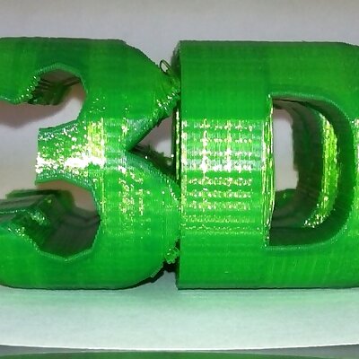 3D 3D Ambigram