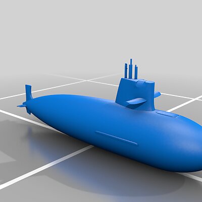 Submarine S40 Riachuelo Class Scorpene extended