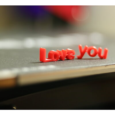 Love you  Text