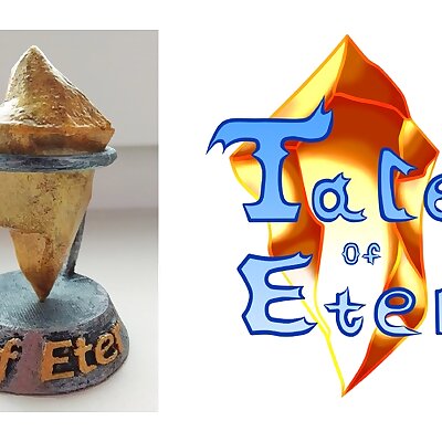 Tale of Eter crystal with stand