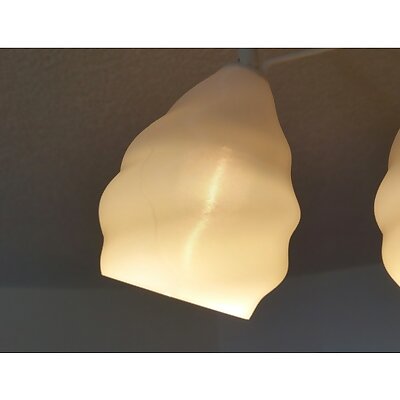 Drilled Lampshade for Ikea Lamp Tross