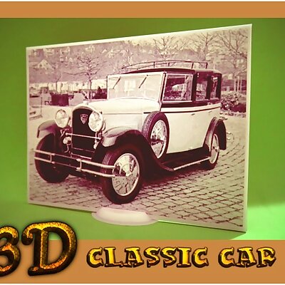 classic car 3D
