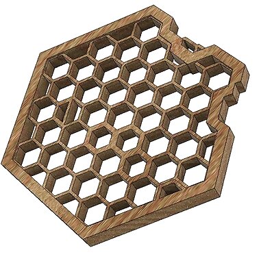 Hexagon Art beehive