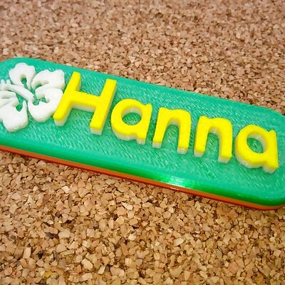 Hanna Keychain