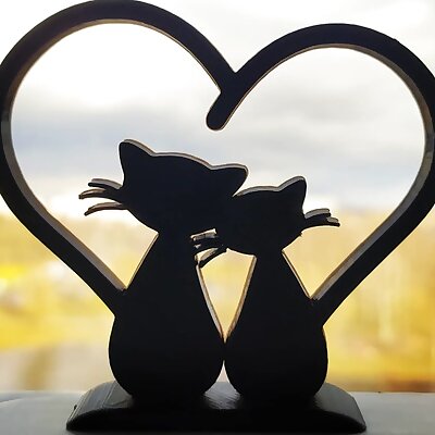 Cats with heartshaped tails