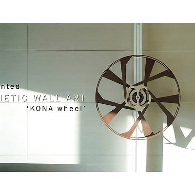 Kinetic Wall Art KONA Wheel