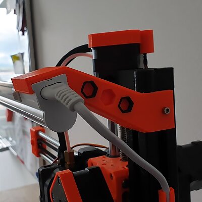 Prusa MINI LED holder with two mounting points
