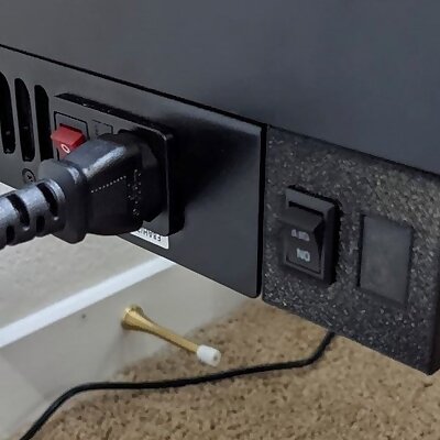 Open Back Switch Box for Lack Enclosure V2
