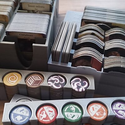 Eldritch Horror  Token and Small Cards Inserts