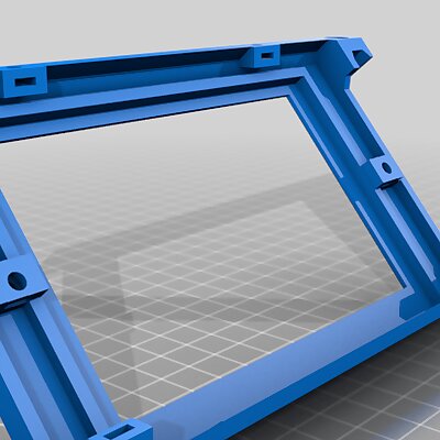 Prusa Box 5 inch Bezel with LED for Raspberry Pi power onoff indication