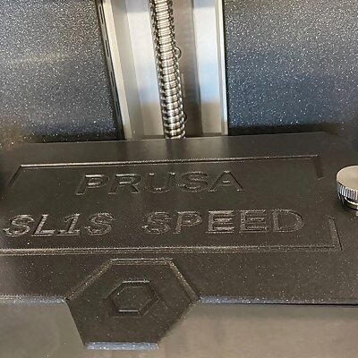 Prusa SL1S Speed Tank Cover
