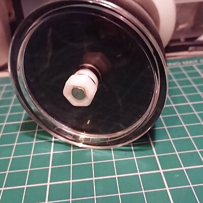 Coffee grinder nut adapter for cordless drill operation
