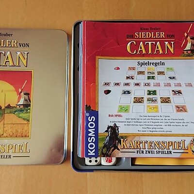 Catan Card Game InlayOrganizer