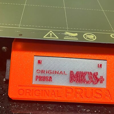 Original Prusa MK3S LCD Cover