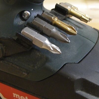 Bit holder for Metabo BS18 cordless screwdriver
