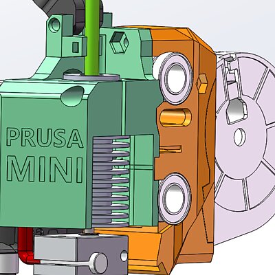 E3Dv6 hotend mounting for prusa mini