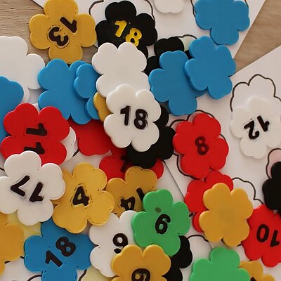 Lucky Numbers tokens