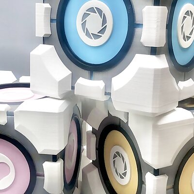 Portal Weighted Storage  Companion Cube