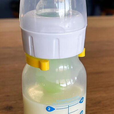 Baby bottle ID ring