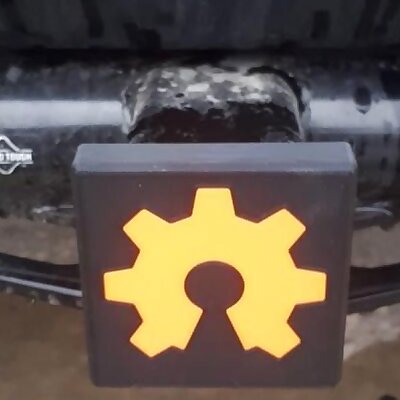 2in receiver hitch cover Open Source Logo