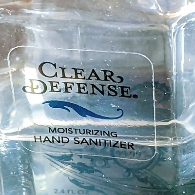 Cupholder Hand Sanitizer Bottle Holder