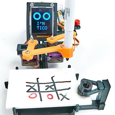 TICO  TicTacToe robot powered by Arduino
