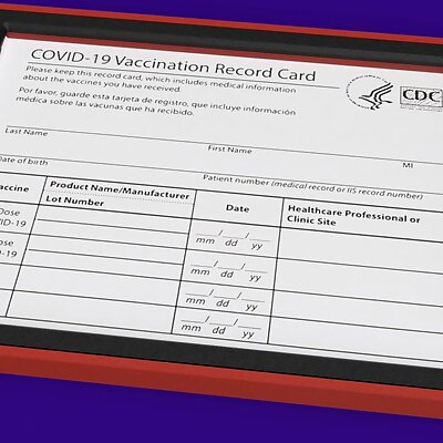 Covid Vaccination Card Case