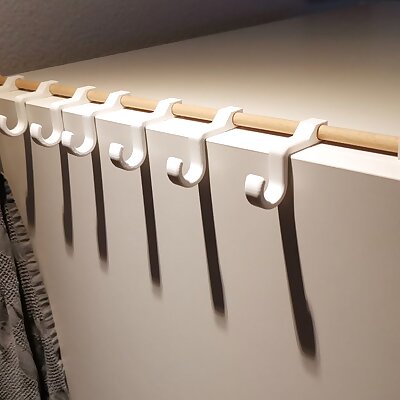 IKEA PLATSA Rod with Hooks