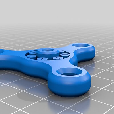 PIP Fidget spinner with integrated bearing