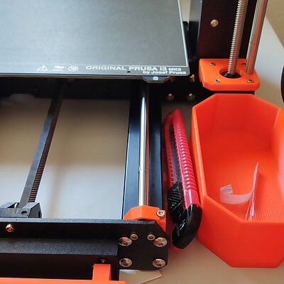 Prusa Toolbox rechts lang im HexagonStyle mit WerkzeugHalter