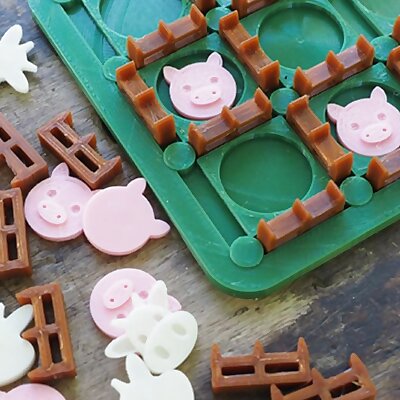 Pigs and Cows Dots and Boxes