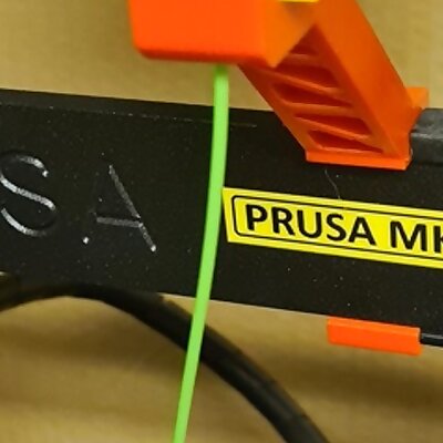 Removable Filament Dust Filter Prusa MK3MK3s using M3 nut and screw