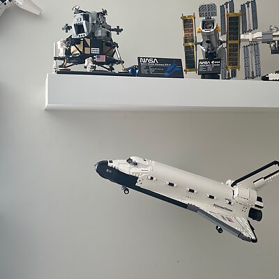 LEGO Discovery Space Shuttle Wallmount