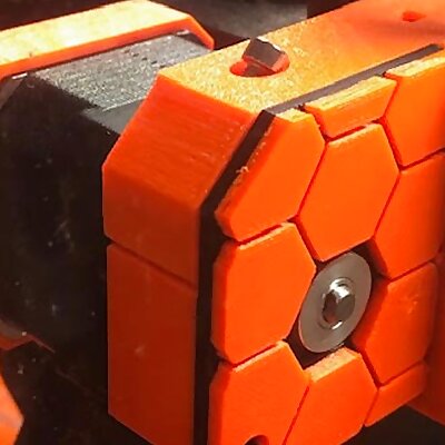 Prusa i3 MK3s Xaxis cover thicker honeycomb