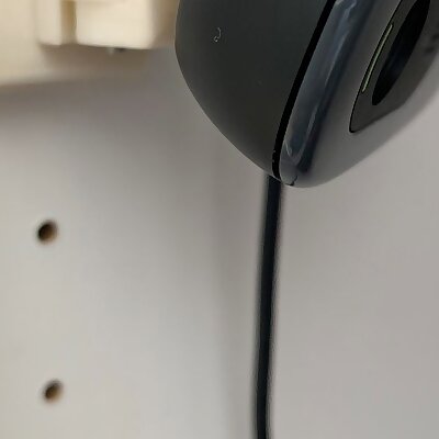 Logitech C270 Camera Magnetic Mount IKEA PLATSA Screwless pin mount