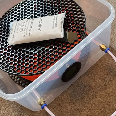 Filament dry print box kit  Horizontal noopen spool holder