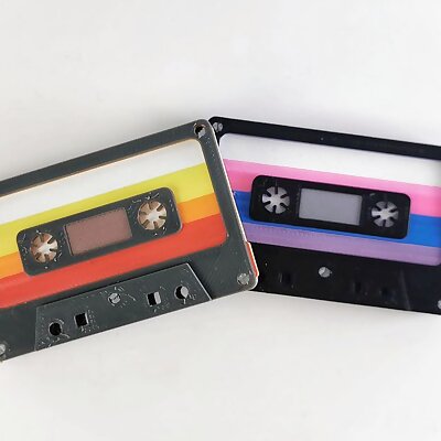 Retro Cassette Keychain