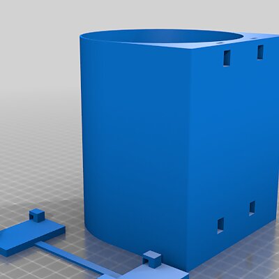Parametric detachable bin with modular parametric mounting system